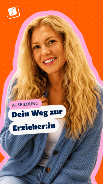 Ausbildung zur Erzieher:in an einer Fachschule.