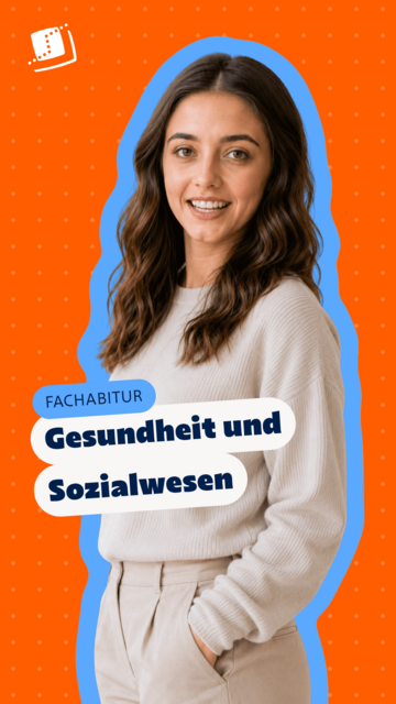 Schülerin im Bildungsgang Fachabitur für Gesundheit und Sozialwesen.