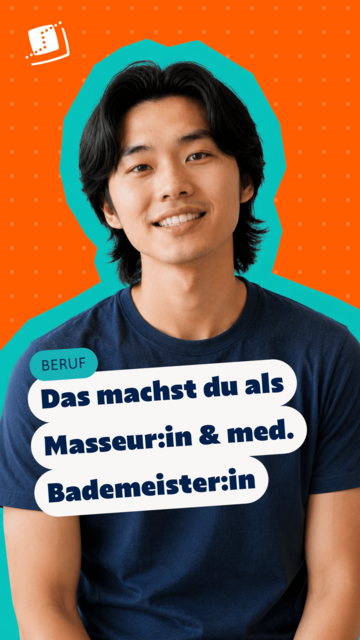 Masseur:in und medizinische Bademeister:in im beruflichen Kontext im Gesundheitswesen.