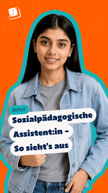 Sozialpädagogische Assistent:in im beruflichen Kontext im Sozialwesen.