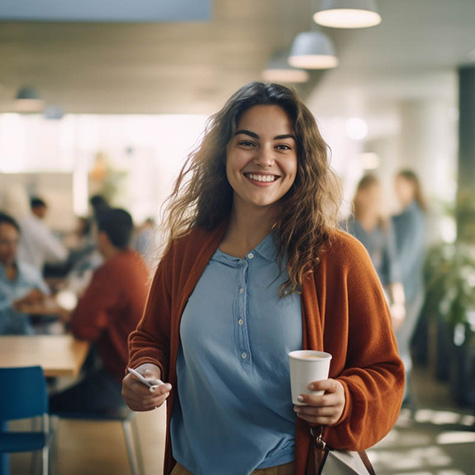 Portrait einer Lehrerin